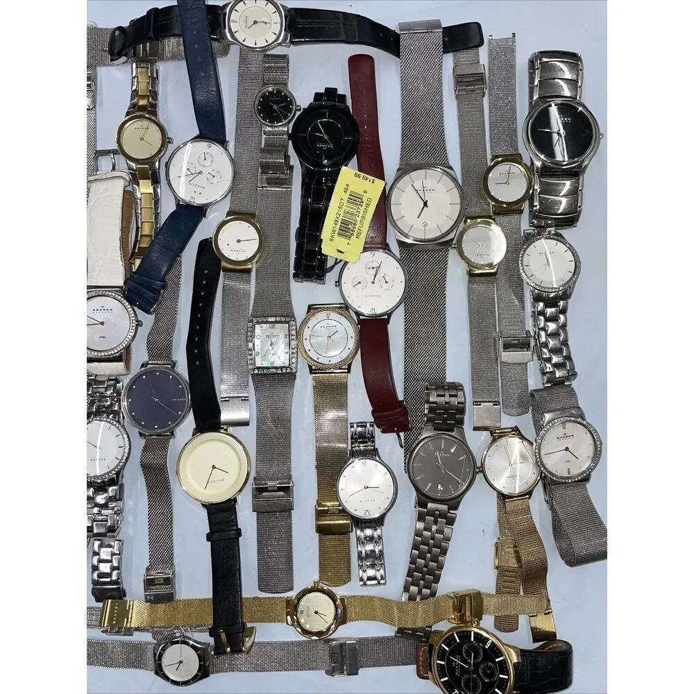 Wholesale watch lot of Skagen watches untested Qty 50 LAN50